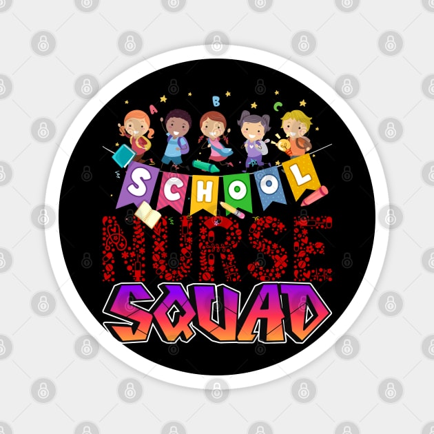 School Nurse Squad Magnet by Inktopolis